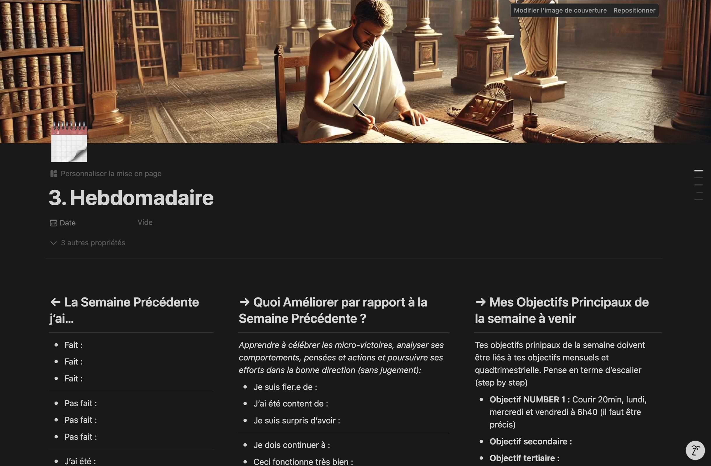 Le Planificateur ALIGNÉE